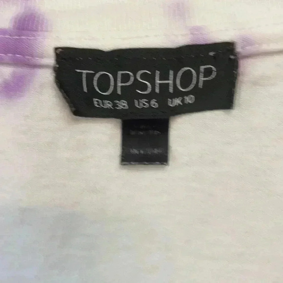 TOPSHOP Women’s Tie Dye T-Shirt - Picture 3 of 6